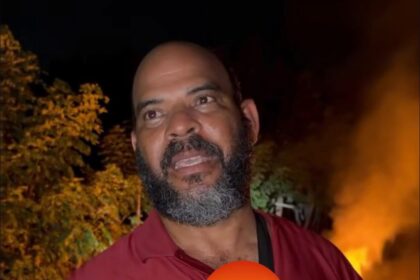Protesta en Rancho Almedio por falta de energía eléctrica