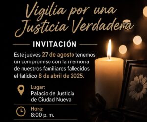 Movimiento Justicia Jet Set convoca a vigilia por la memoria de víctimas del 8 de abril de 2025