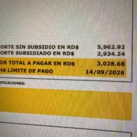 Subsidio eléctrico.