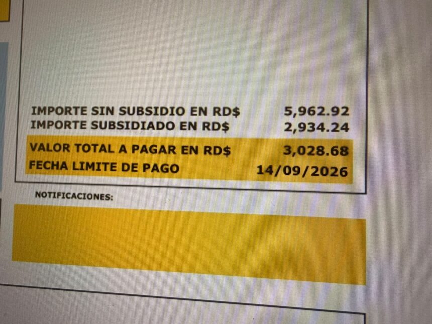 Subsidio eléctrico.