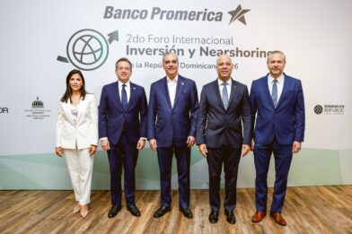 Banco Promerica reúne líderes globales en foro de inversión y nearshoring con Abinader