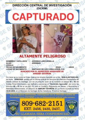 Se entrega “Jeremías”, acusado de conducir la motocicleta utilizada en el asesinato de “Maurito” en Santiago