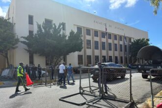 Palacio de Justicia amanece bajo fuerte dispositivo de seguridad por juicio del caso Jet Set