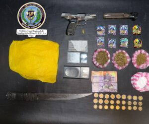 DINTEL ocupa presuntas sustancias narcóticas y arma de fuego durante operativos focalizados en La Vega