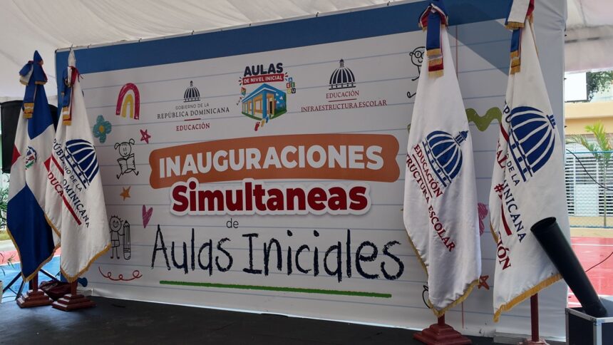 Infraestructura Escolar entrega 186 aulas iniciales para más de 6,500 estudiantes
