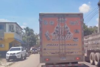 Conductores califican de "Odisea" entrar y salir de Dajabón hacia Montecristi