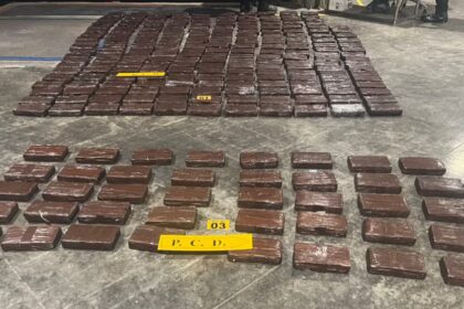 Costa Rica incauta 256 paquetes de cocaína y detiene a ocho