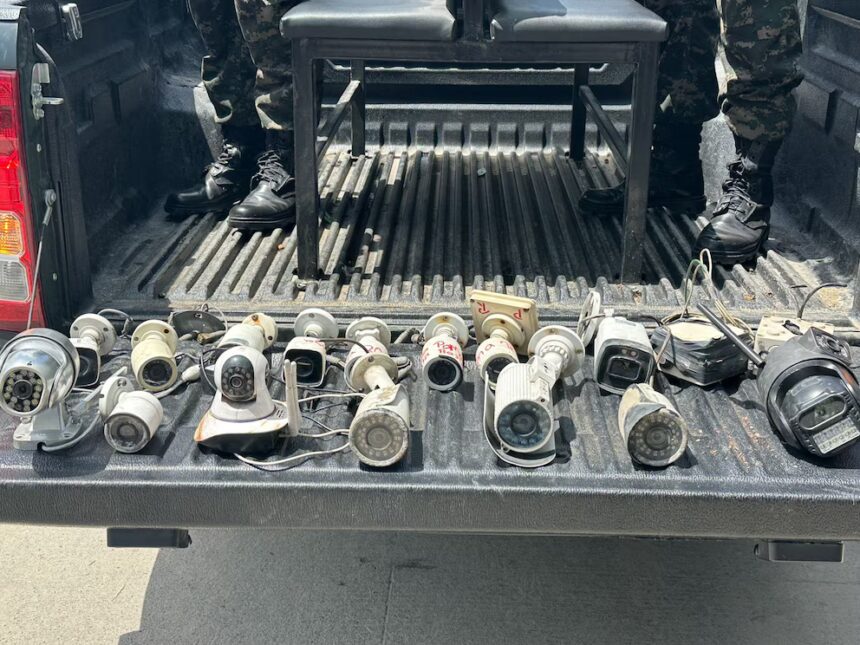 Desmantelan red de cámaras presuntamente usadas por estructuras criminales en Honduras