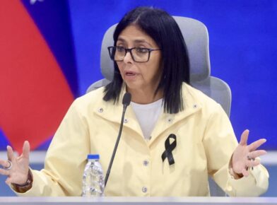 Delcy Rodríguez dice que 1.046 venezolanos han sido liberados desde enero pasado