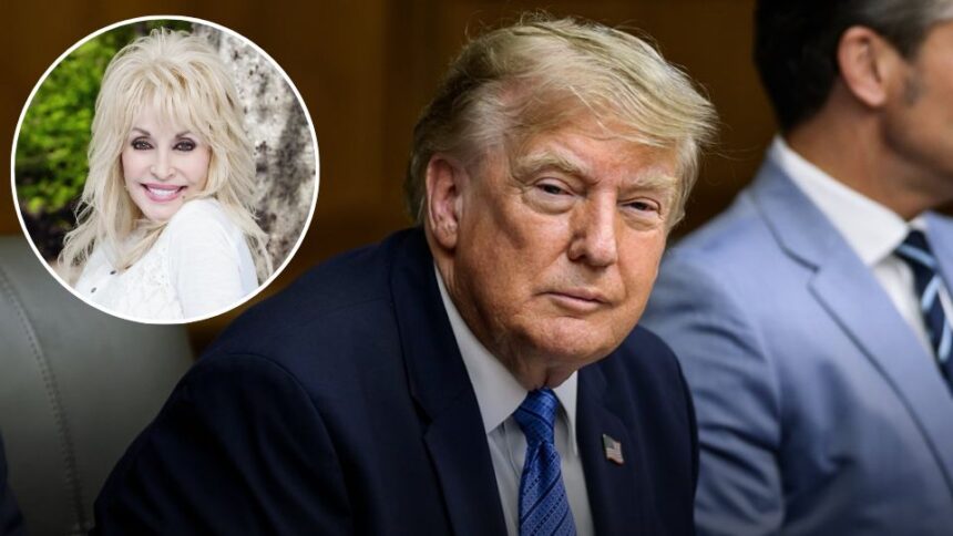 Trump lamenta la muerte de Dolly Parton y ordena banderas a media asta durante una semana