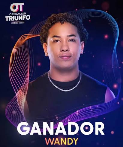 Dominicano Wandy gana Operación Triunfo Estados Unidos y conquista el premio mayor