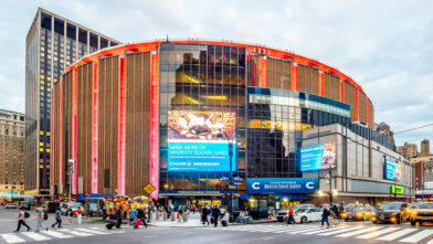 Activistas protestan contra reconocimiento facial en Madison Square Garden