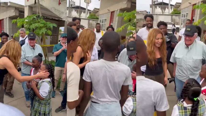 Shakira reconstruirá la universidad y diez colegios afectados por el terremoto en Chocó