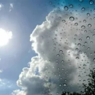 Meteorología prevé altas temperaturas y chubascos