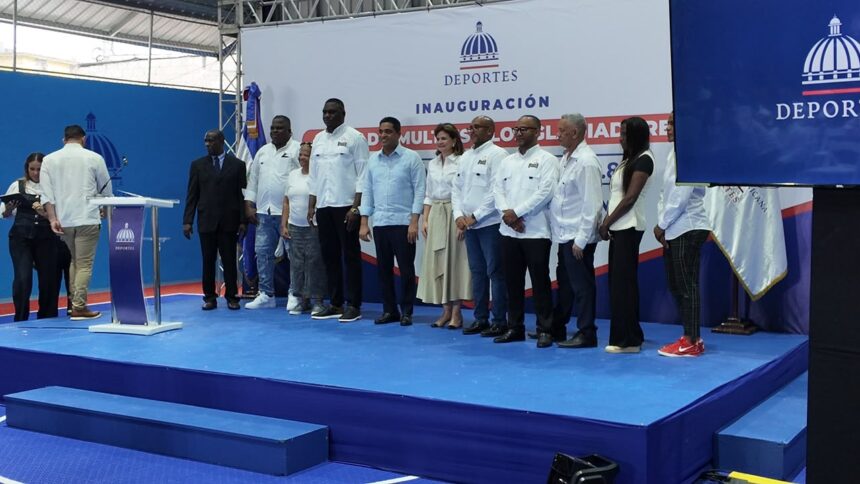Guachupita estrena moderno techado multiusos con inversión superior a RD$28 millones