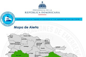 COE mantiene alerta verde en seis demarcaciones por vaguada