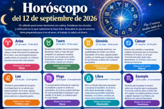 Horóscopo del 12 de septiembre de 2026: predicciones y número de la suerte para cada signo
