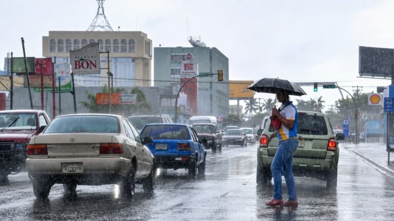 Onda tropical provocará aguaceros y tormentas eléctricas en varias provincias