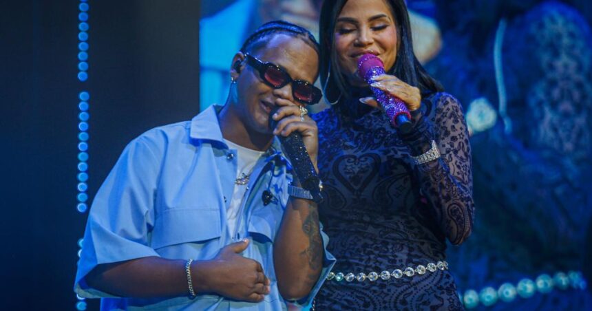 Dalvin “La Melodía” comparte escenario de su tercera función en Puerto Rico con Natti Natasha y El Blachy