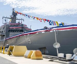 EEUU despliega buque de guerra en su frontera con México