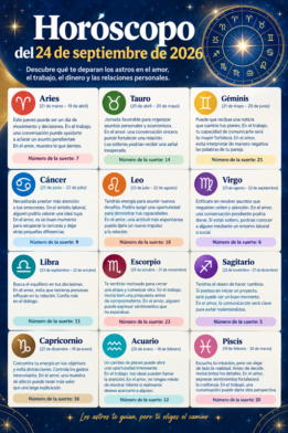 Horóscopo del 24 de septiembre de 2026: predicciones para los 12 signos del zodiaco