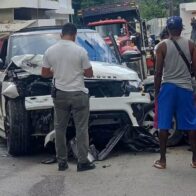 Accidente entre cuatro vehículos deja varios heridos en Las Terrenas