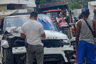 Accidente entre cuatro vehículos deja varios heridos en Las Terrenas