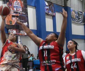 Angie Hodge pone a Caribes al frente final ante Los Mina en TBS Femenino Santo Domingo