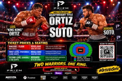 Anuncian gran cartelera internacional en el Coliseo Carlos "Teo" Cruz