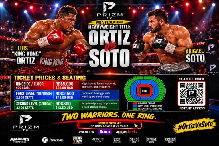 Anuncian gran cartelera internacional en el Coliseo Carlos "Teo" Cruz