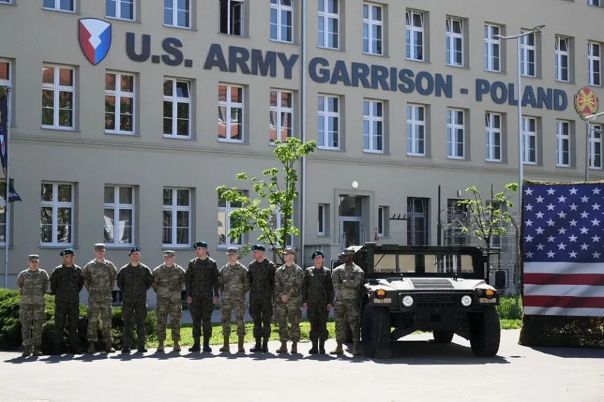 Trump anuncia que EE.UU. está cerca de establecer una base militar permanente en Polonia
