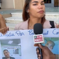 Familiares de joven agredido en Los Praditos claman justicia frente al Palacio de Justicia de Ciudad Nueva
