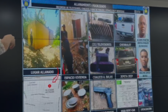 Policía apresa a Álvaro Ubiera y recupera 21 televisores sustraídos de Villa Olímpica