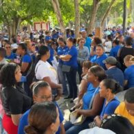 ADP piquetea Regional de Educación por problemas que afectan a más de 25 centros en SFM