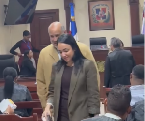 Faride Raful llega al Palacio de Justicia para audiencia contra Ángel Martínez