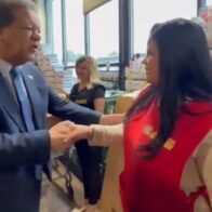 Leonel recorre Filadelfia previo a juramentación de nuevos miembros de la FP en Pensilvania
