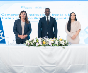 Procuraduría y OIM impulsan digitalización contra la trata y tráfico de migrantes
