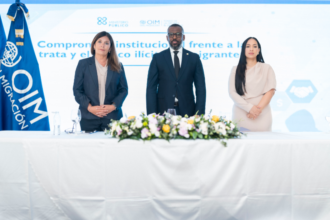 Procuraduría y OIM impulsan digitalización contra la trata y tráfico de migrantes