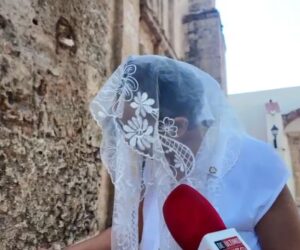 Feligreses piden a la Virgen de Las Mercedes interceder ante la violencia que afecta al país