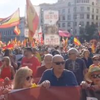 Marcha Dignidad recorre Madrid para exigir elecciones generales en España