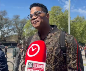 Jandy Ventura pone el sabor del merengue al stand de RD en la FIT 2026 en Buenos Aires