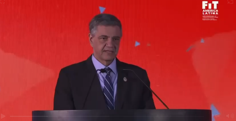 Jorge Macri alude a aspiraciones presidenciales de Collado y elogia su gestión en FIT 2026