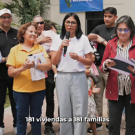 Venezuela entrega 181 viviendas a familias afectadas por terremotos
