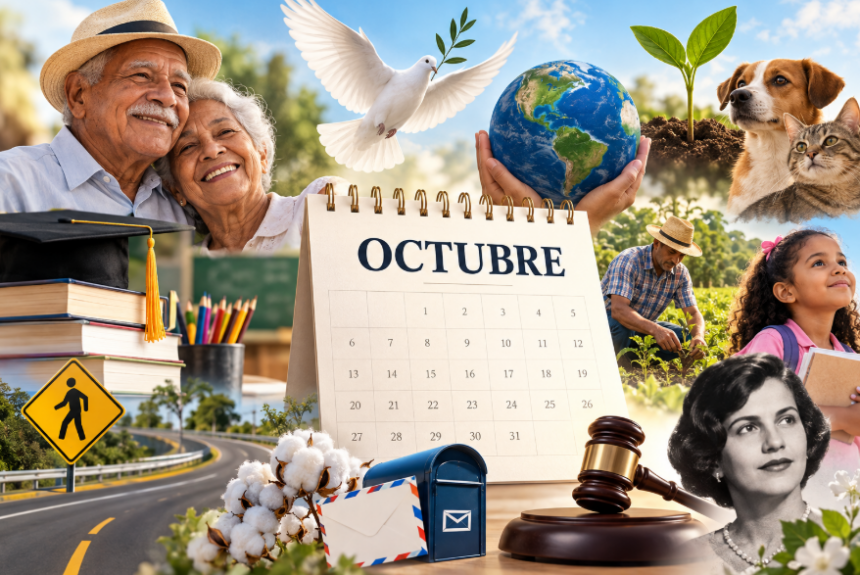 Efemérides y conmemoraciones de octubre