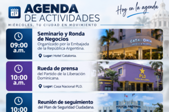Agenda del día: lunes 21 de septiembre de 2026