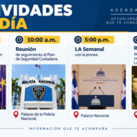 Agenda del día: lunes 7 de septiembre de 2026