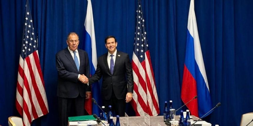 Comienza la reunión entre Lavrov y Rubio centrada en la guerra en Ucrania