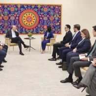 Delcy Rodríguez se reúne con autoridades del Banco Mundial, FMI y BID en Nueva York