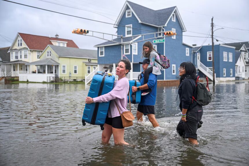 Nor’easter provoca inundaciones y apagones en la costa este de Estados Unidos