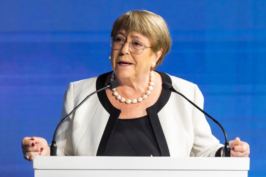 Michelle Bachelet admite que su candidatura a la ONU enfrenta pocas posibilidades